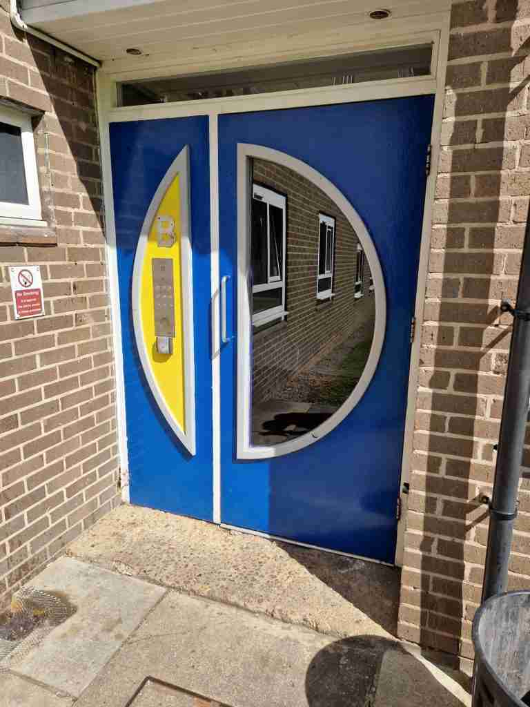 Completed Glazing Door