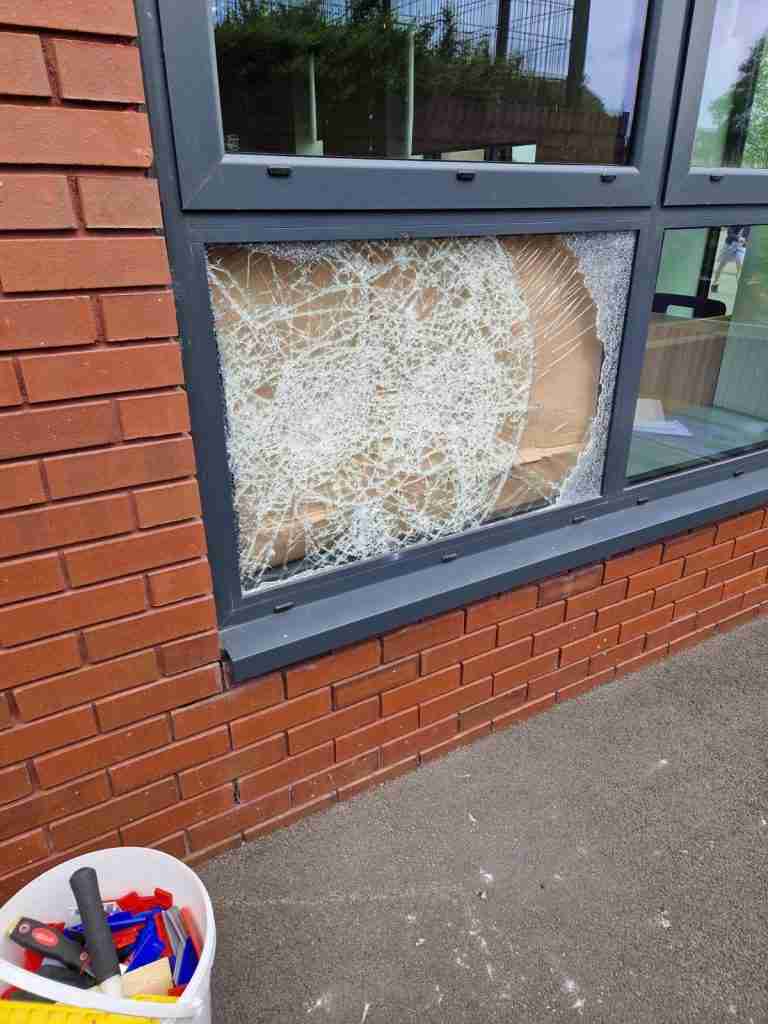 Smashed Window