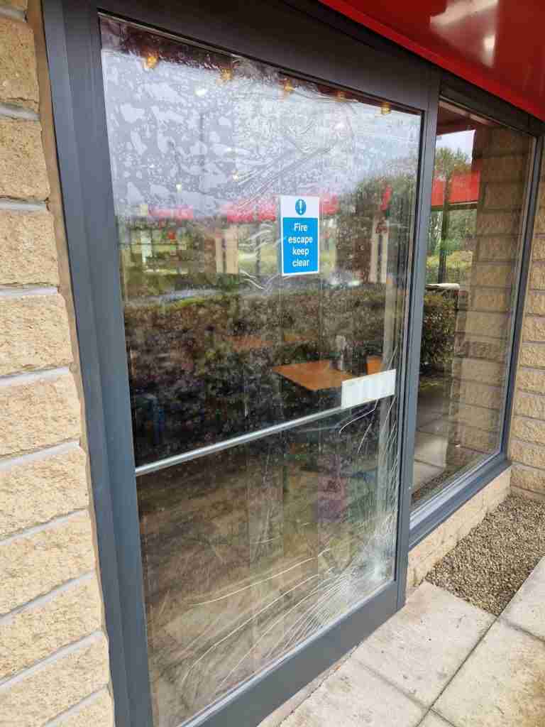 Smashed Window