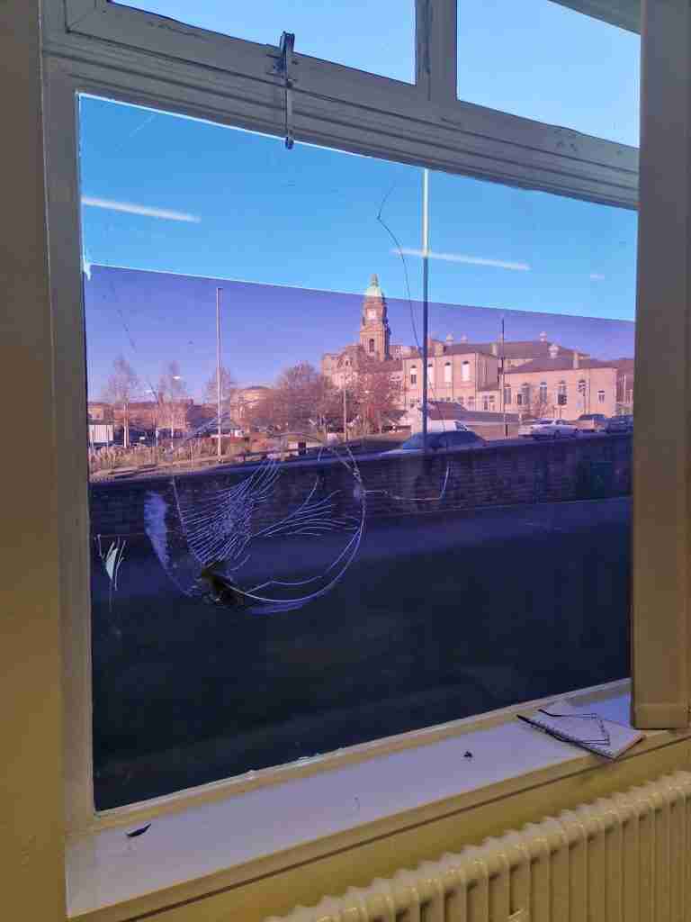 Smashed Window