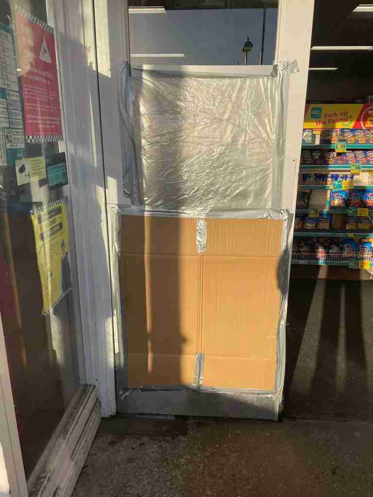 Damaged Door